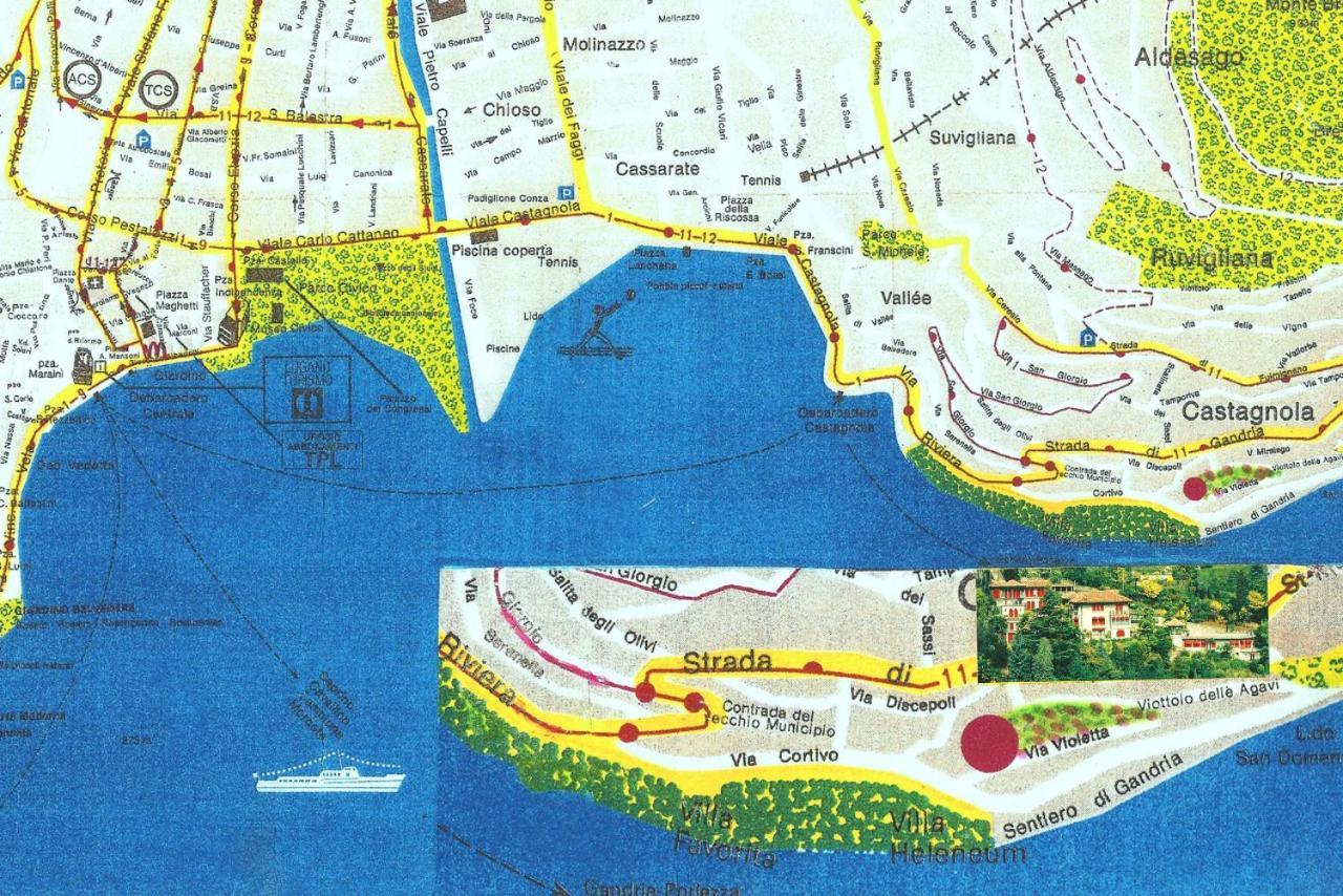 Barony Le Pergole Holiday Apartments Lugano Zewnętrze zdjęcie